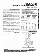 DataSheet MAX1490A pdf